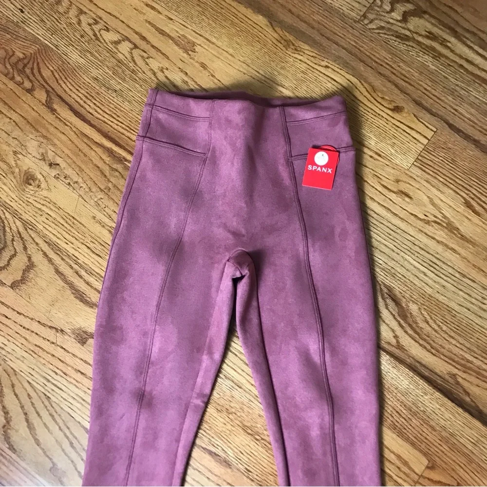 Spanx High Waist Faux Suede Legging NWT - Picture 7 of 10